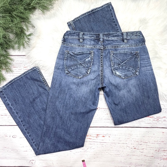 👖|•SILVER JEANS•| LOLA Boot Cut Jeans Size 30👖 - Picture 2 of 9